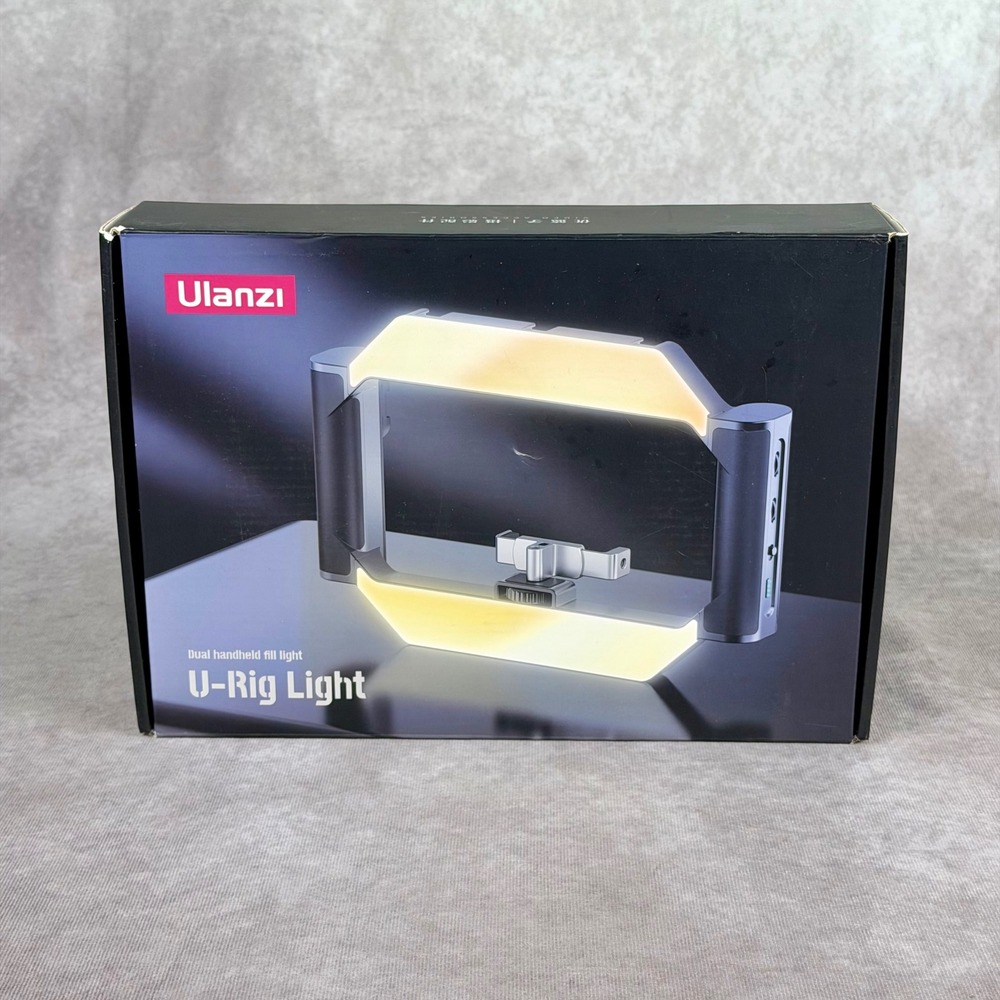 U-Rig Cell Phone Light Smartphone Video Rig Handheld LED Fill Light 5000mAh